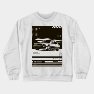 E30 M3 1970 vintage classic car Crewneck Sweatshirt